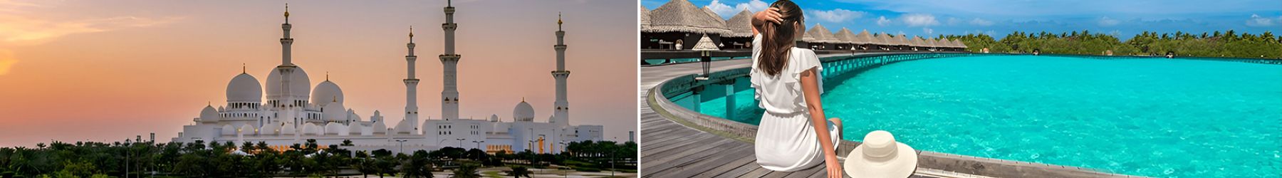 Abu Dhabi & Maldives in 10 Nights: City to Beach Getaway