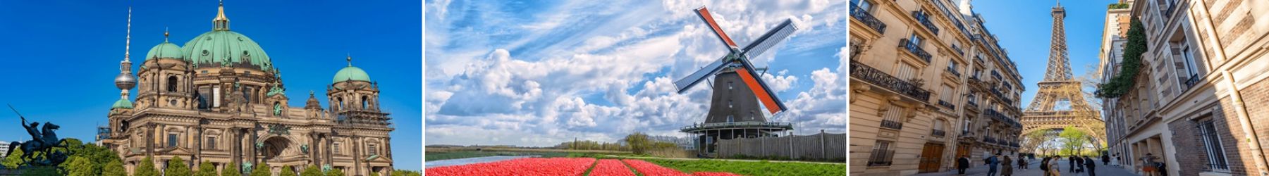 An Elegant European Journey: 9 Nights in Berlin, Amsterdam & Paris