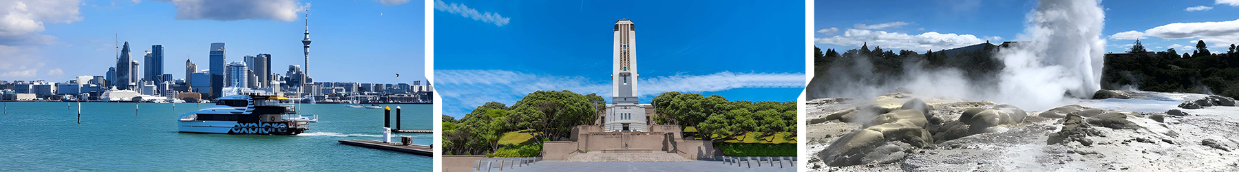 Discover New Zealand: 8 Nights in Auckland, Rotorua, Taupo & Wellington