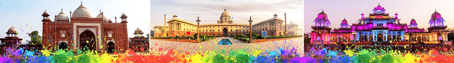 Experience India's Golden Triangle & Holi Festival – 8 Nights