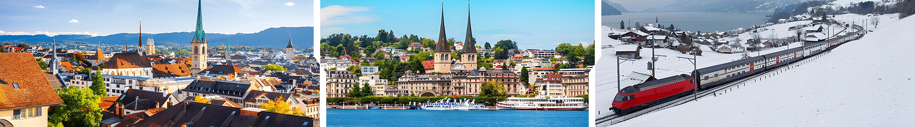 Swiss Journey: 6 Nights in Zurich, Lucerne & Interlaken